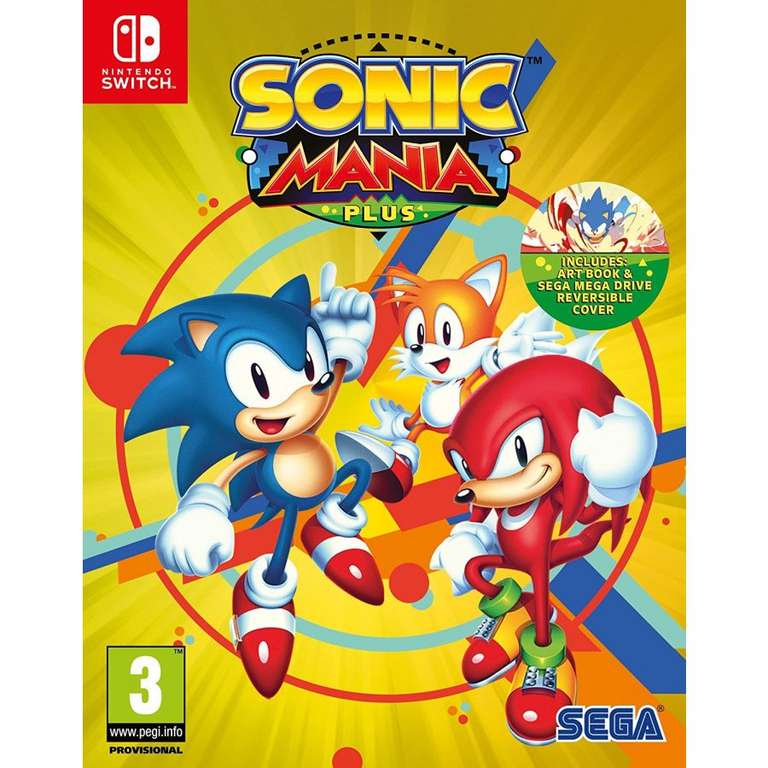 Sonic Mania for Nintendo Switch £18.95 @ The Game Collection