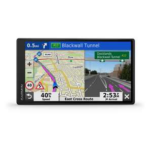 Garmin DriveSmart 55 MT-S 5.5 Inch Sat Nav with Edge to Edge Display, Map Updates for UK and Ireland, Live Traffic