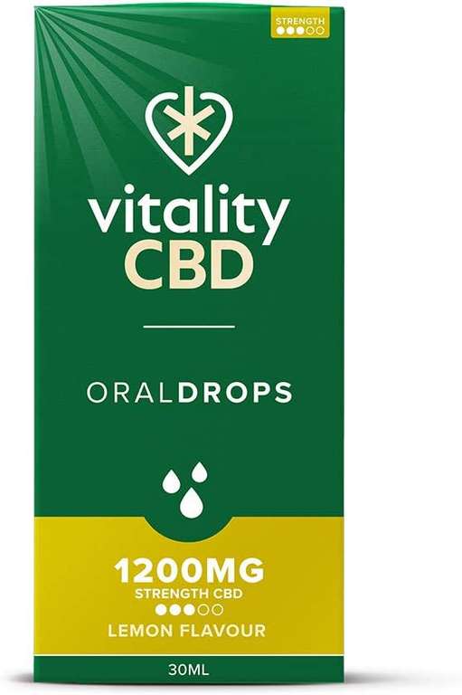 Vitality CBD 30ml | 1200ml | Lemon Flavour - £5 instore @ Tesco, Aldershot