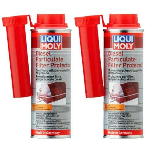 2 X Liqui Moly Diesel Particulate Filter Protector DPF Cleaner Regenerator 250ml batterygroup