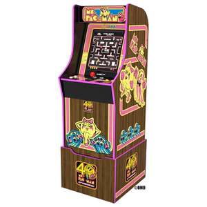 Arcade1Up Ms. Pac-man 40th Anniversary Edition (12 Games) - Free C&C only