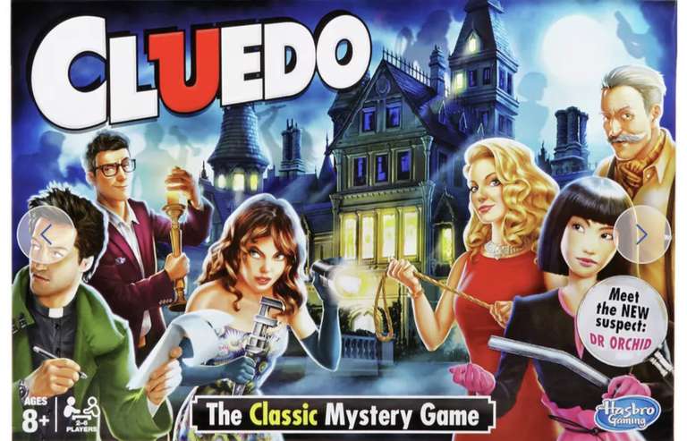 Cluedo classic board game £10.24 with click and collect at limited stores @ Argos