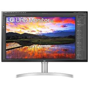LG UHD Monitor 32UN650P, 32 Inch, 4K, 60Hz, 5ms GtG, IPS Panel, HDR 10, AMD FreeSync, Smart Energy Saving, HDMI, Displayport, White