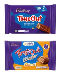 Cadbury Timeout 7 Pack (Milk / Chocolate Orange)