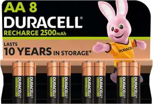 Duracell Rechargeable AA Batteries (Pack of 8)