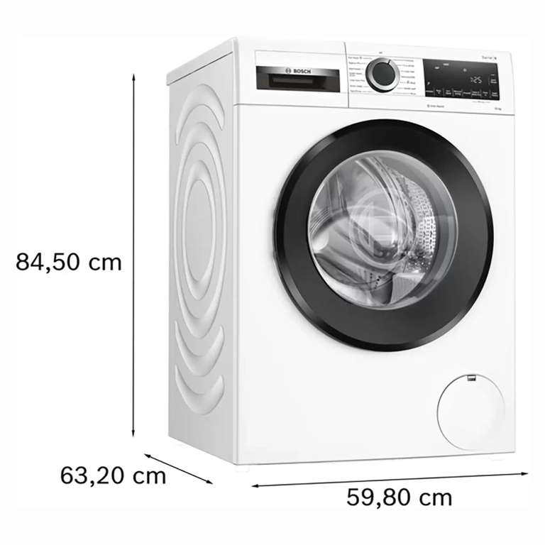 Bosch WGG25402GB Series 6 Washing Machine, 10kg 1400rpm, A Rated in White