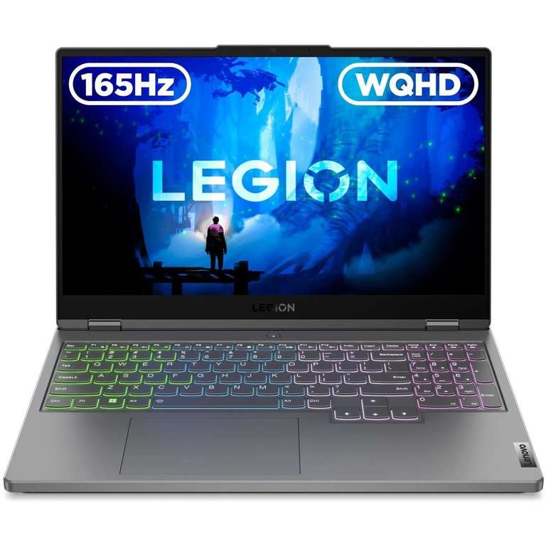 Lenovo Legion 5, i7 12700h, 16GB RAM, 512GB SSD, RTX 3070Ti, 165Hz QHD 15.6 Inch, Win 11 Gaming Laptop