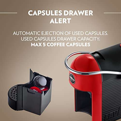 Lavazza, A Modo Mio Jolie, Coffee Capsule Machine (red)