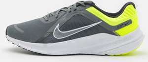 Nike Running Quest 5 trainers in grey and volt w/code
