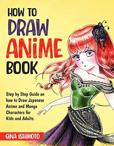 How to Draw Anime Book: Step by Step Guide on how to Draw Japanese Anime  and Manga Characters for Kids and Adults | hotukdeals