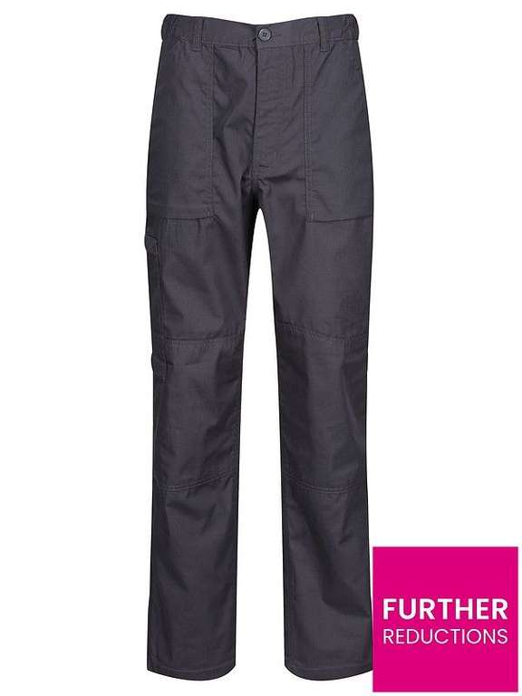 Regatta Professional Workwear Action Trousers - Grey selected sizes