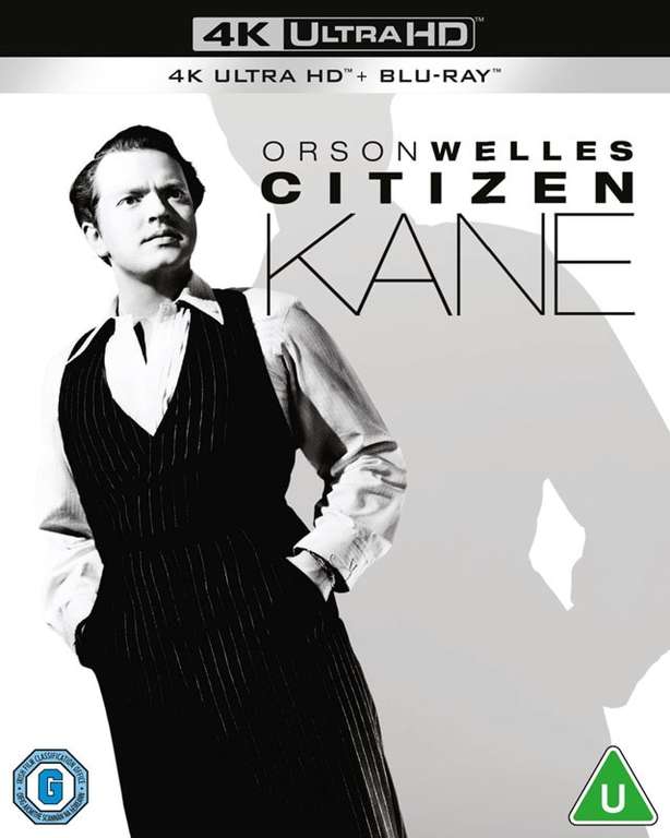 Citizen Kane 4k Blu Ray £14.99 + Free Click & Collect @ HMV