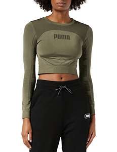 PUMA Women's Evostripe Evoknit Longsleeve Tee Shirt - Size Large only (34" bust) - £13.52 @ Amazon