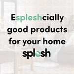 Splesh by Cusheen Toilet Roll Bulk Buy (72 Toilet Rolls), 3-Ply Toilet Paper, Lavender Fragrance Sold by Cusheen