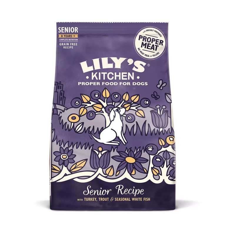 Lilly's Kitchen Dog Dry Food - 1kg Various Flavours £2.39 + Delivery From £2.49 (Free Delivery Over £29) @ Viovet