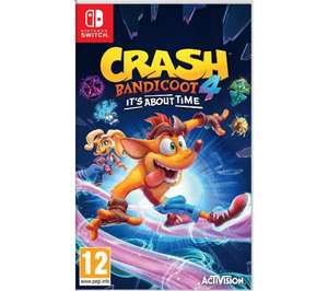 Crash Bandicoot 4: It's About Time Switch £22.99 with Free Click & Collect @ Currys