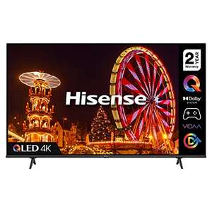 Hisense 43E77HQTUK QLED Gaming Series 43-inch 4K UHD Dolby Vision HDR Smart TV £299 @ Amazon