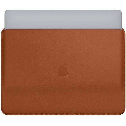 Apple Official MacBook 12" Leather Sleeve - Midnight Blue / Saddle Brown - £24.95 Delivered With Code @ MyMemory