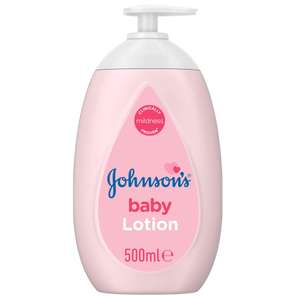 Johnson's Baby Lotion - Gentle and Mild for Delicate Skin and Everyday Use – 24h Moisturisation, 500 ml