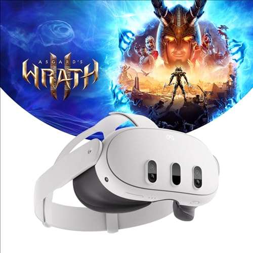 Meta Quest 3 128GB - Asgard's Wrath 2 Bundle £422.40 / 512GB £545.60 with Prime Student Discount