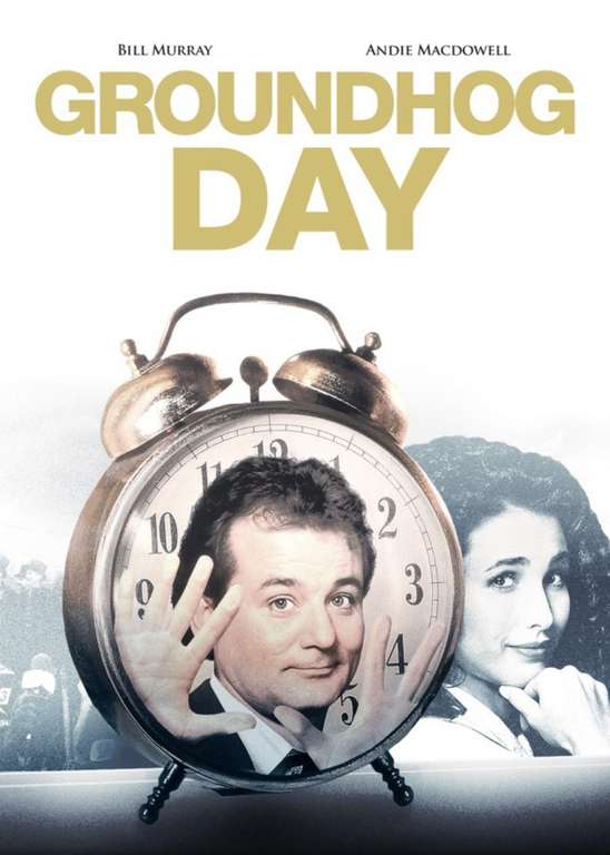 Groundhog Day 4K, Dolby Vision, iTunes Extras, Only £2.99 To Buy @ iTunes
