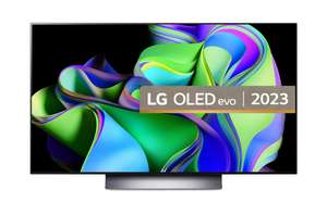 LG 55" C3 OLED55C34LA OLED evo 4K Ultra HD HDR Smart TV with 6 Year Guarantee (By Joining Free VIP Club)