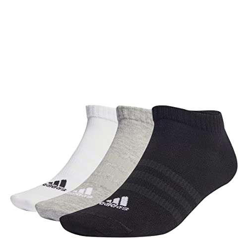 Adidas Unisex Thin and Light Sportswear 3 Pairs Low Cut Socks - See OP for sizes available