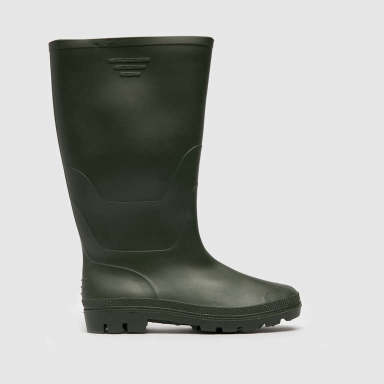 schuh khaki max wellington boots (Sizes 7 - 12) £12.99 click and collect @ Schuh