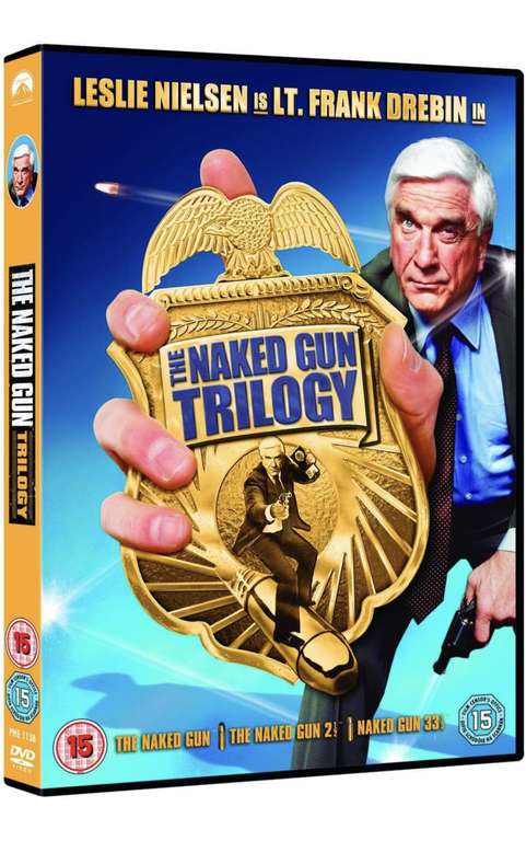 Naked Gun Trilogy DVD (used) free C&C