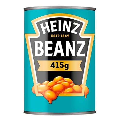 Heinz Beanz, 415 g (Pack of 12) - Vegan Baked Beans in a rich Tomato Sauce £8.99 @ Amazon - Prime Exclusive