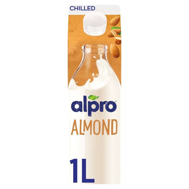 Alpro Almond Milk 1L - 29p @ FarmFoods Prestwich