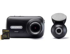 Nextbase 320XR+ Front and Rear Dash Cam Bundle with 32GB SD Card, with code - £116.10 @ Halfords