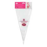 Tala 10 Reusable Icing Bags - Clear Piping Bags Disposable for Cakes, Cupcakes and Baking Piping Set Decorations - Fits Any Nozzle