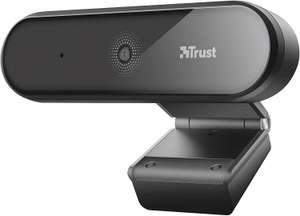 Trust Tyro Full HD All-in-one Webcam with Built-in Microphone, 1080p, Auto-focus, Tripod Stand Included - £16.99 @ Amazon