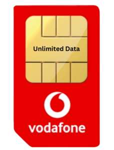 Vodafone Upgrade Customer 120GB data Unlimited Mins & text + £84 cashback = £14pm/12 + £10 TCB (£6.16pm effective / £74 Total)