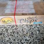McCain Microwave Quick Chips Straight Cut 4 x 100g / Crinkle Cut