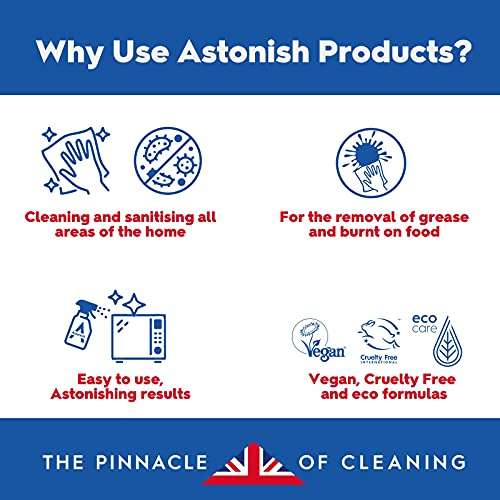 Astonish 3 in 1 Multi-Purpose Super Concentrated Liquid Disinfectant 300ml Morning Dew Pet Fresh - £1.10 @ Amazon