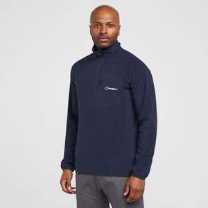 Berghaus Men’s Kedron Eco Half Zip Fleece (Sizes S-XL) - W/Code