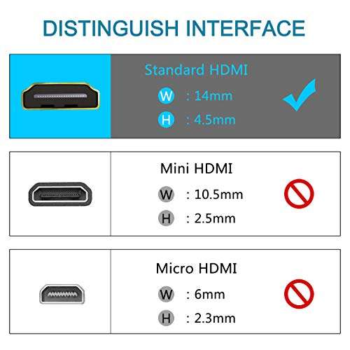 BENFEI HDMI Coupler, 2 Pack HDMI Female to Female Adapter, Support 4K@60Hz, 3D and HDR - £4.19 @ BENFEI Technology GmbH / Amazon