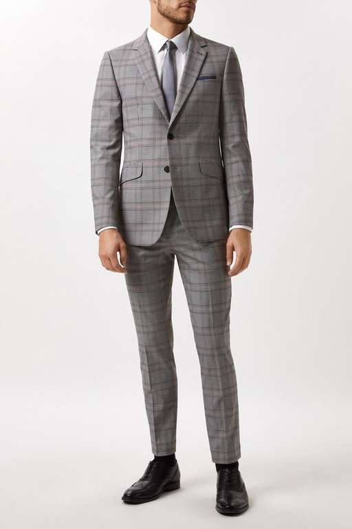 Large Selection of Mens Suits including 2 Piece Suit for £52.50 + £1.99 delivery with code @ Burton