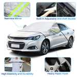 AstroAI Windscreen Cover, Car Windscreen Cover with Side Mirror Covers Against Snow/Frost/Ice (210x150cm) w/voucher + code SB AstroAI UK