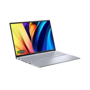 Asus Vivobook 16 Laptop (16", WUXGA, 120Hz, 300 cd/m², 100% sRGB, i7-12650H, RTX 4060, 16GB/512GB, 70Wh, 1.80kg, Win11)
