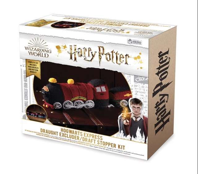 Hogwarts Express Draught Excluder: Harry Potter Knit Kit - Free C&C
