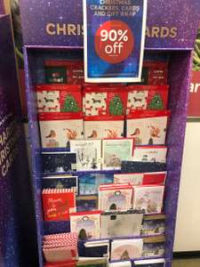 Christmas Cards (packs and Individual) 90% off - Instore (Hull)