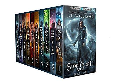 The Stormborn Saga ( triple trilogy omnibus): An epic sword and sorcery fantasy adventure Kindle Edition by J.T. Williams