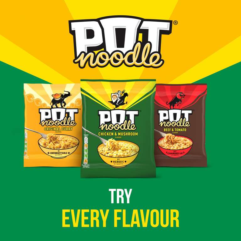 Pot Noodle Instant Noodles £10 at Amazon | Hotukdeals
