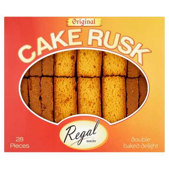 Regal Original Cake Rusks 28 Pieces - £2.75 (Clubcard Price) @ Tesco