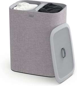 Joseph Joseph Tota 90-litre Laundry Washing Separation Basket with Handles and Lid, Grey - £62.99 @ Amazon