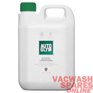 Autoglym Bodywork Car Shampoo Conditioner, 2.5Ltr - Low Foam Car Shampoo, 125 Washes - w/Code, Sold By Vacwash Spares