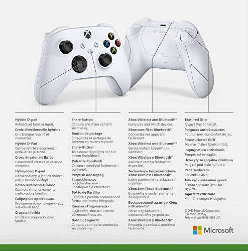 Xbox Wireless Controller – Robot White £34.99 @ Amazon